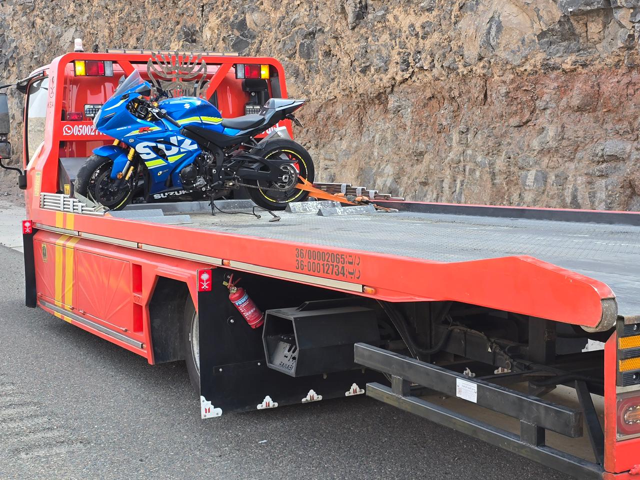 سحب الدراجات النارية